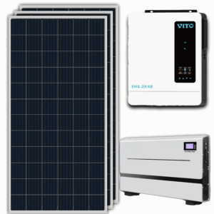 10kva Inverter 8x 600w 7.68Kw Lithium Solar System + Installation