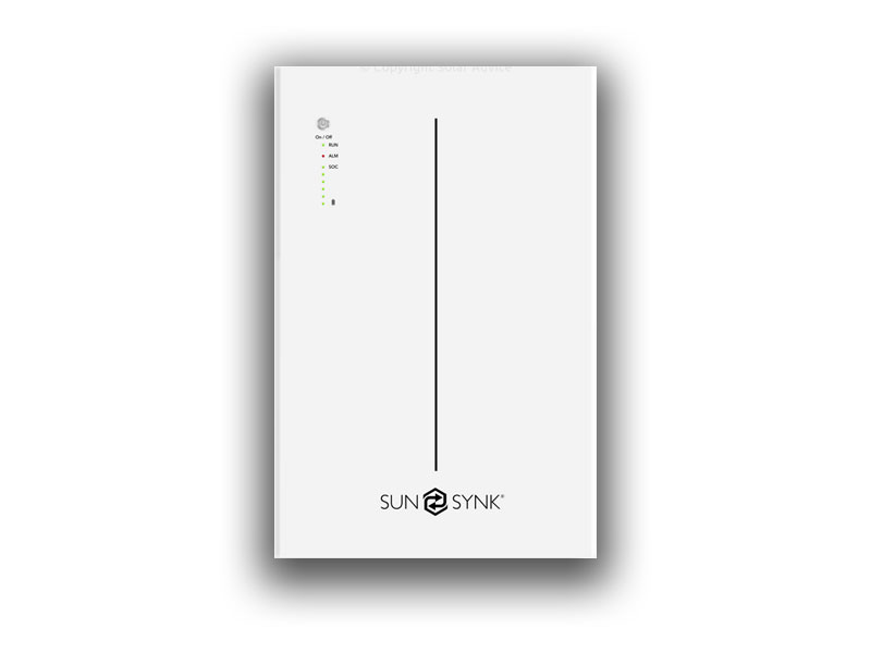 10.65kWh Sunsynk LFP Wall Mount Battery